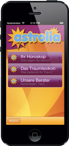 astrolia für Android und iPhone